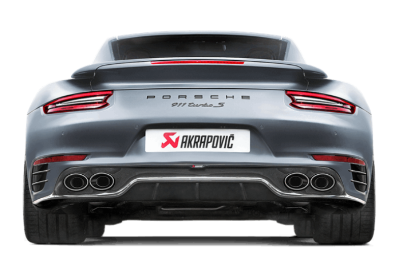 Akrapovic 16-17 Porsche 911 Turbo/Turbo S (991.2) Slip-On Line (Titanium) (Req. Tips/Diffuser).