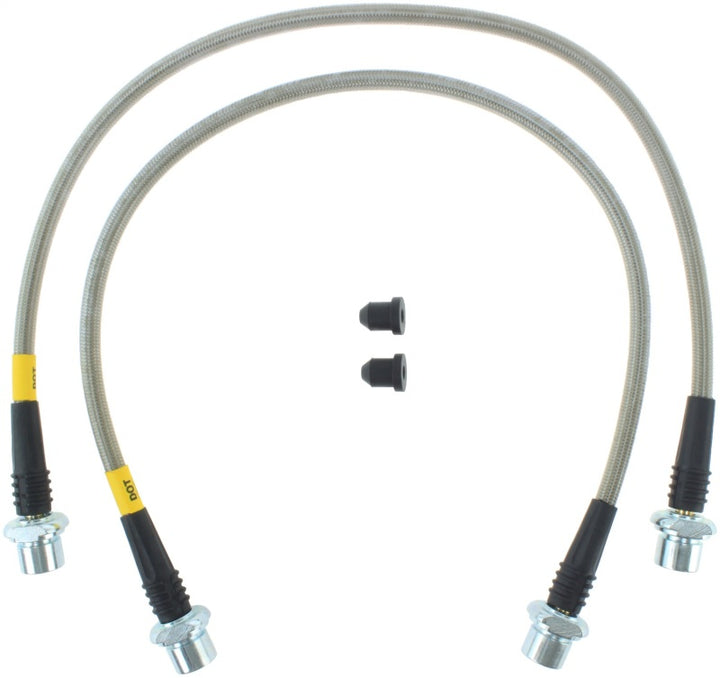 StopTech 05-17 Toyota Tacoma Stainless Steel Rear Brake Line Kit.