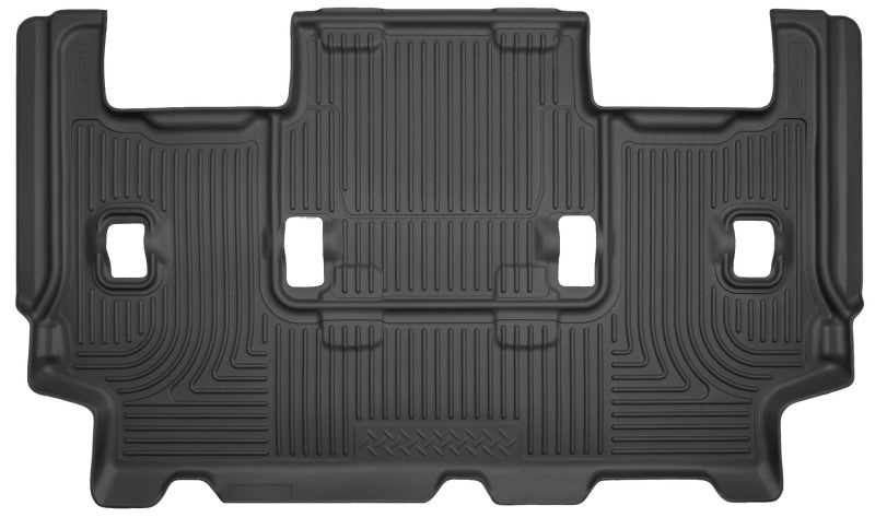 Husky Liners 07-10 Ford Expedition/Lincoln Navigator WeatherBeater 3rd Row Black Floor Liner.