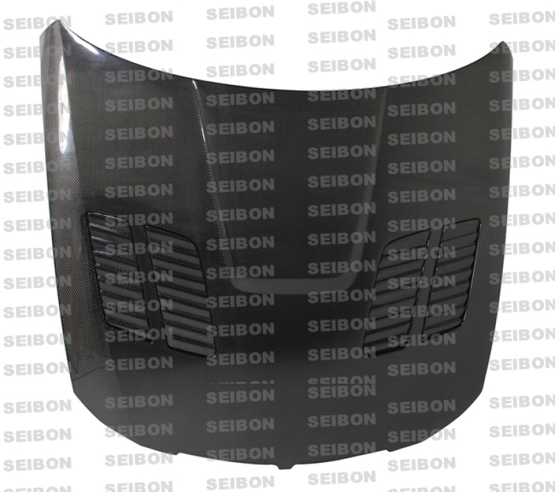 Seibon 05-08 BMW 3 Series 4 dr E90 (Excl M3) GTR-Style Carbon Fiber Hood.