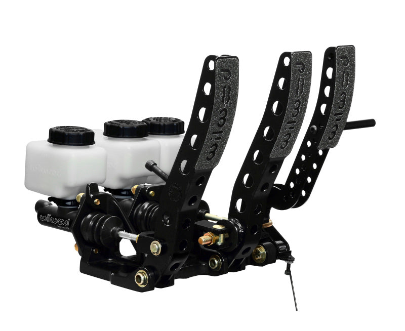 Wilwood Pedal Assembly Floor Mount-Brake Clutch & Throttle.