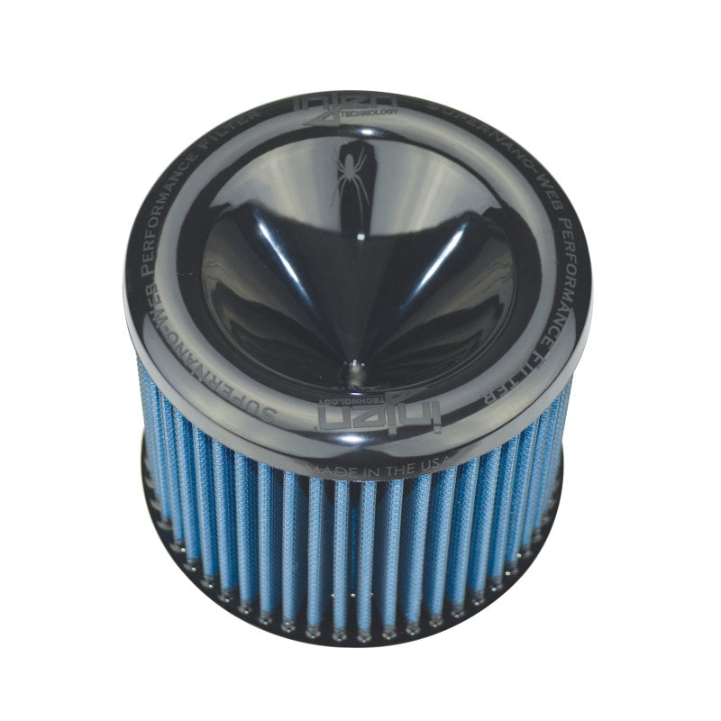 Injen AMSOIL Ea Nanofiber Dry Air Filter - 2.50 Filter 6 Base / 5 Tall / 5 Top.