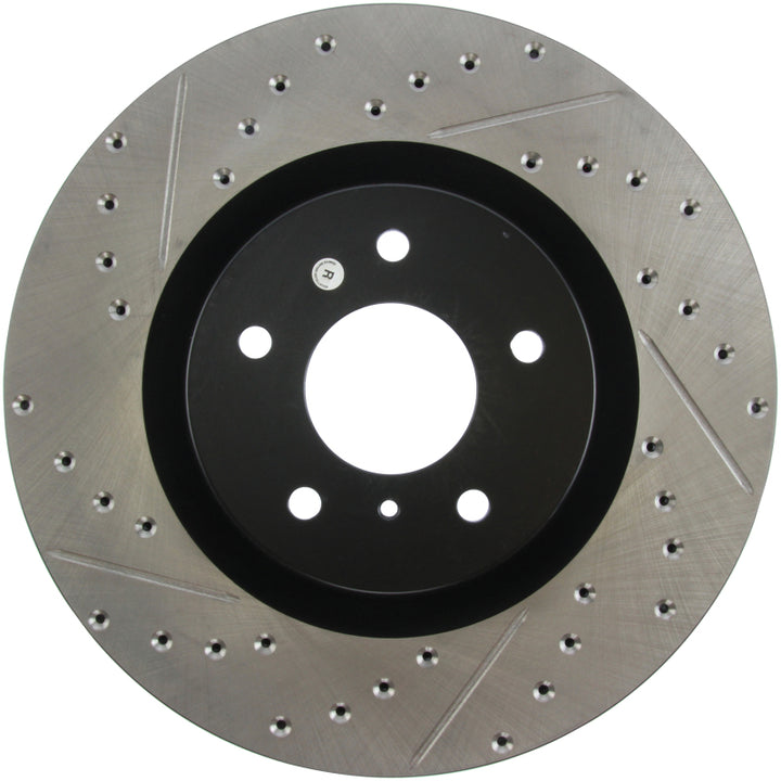 StopTech Slotted & Drilled Sport Brake Rotor.