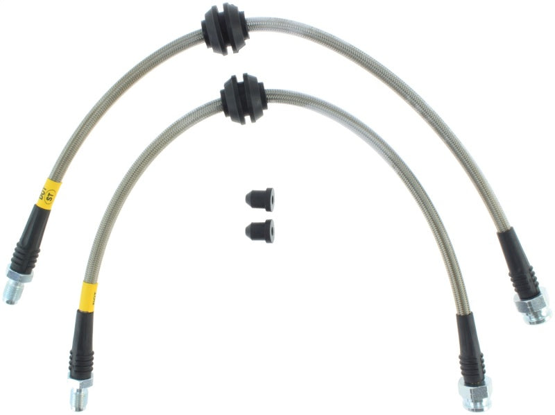 StopTech 07-09 Mazdaspeed3 / 04-07 Mazda 3 Stainless Steel Rear Brake Lines.