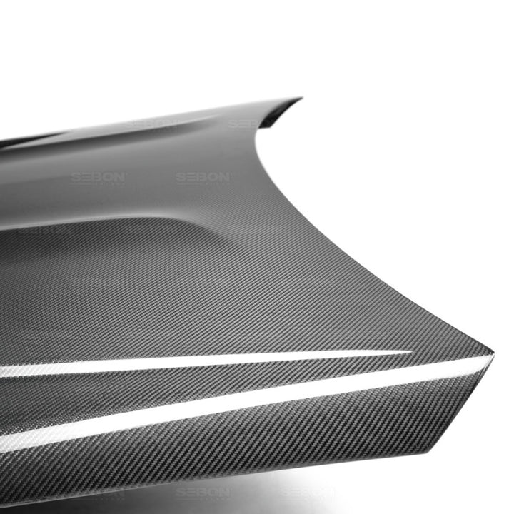 Seibon 12-14 Mercedes C-Class GT Style Carbon Fiber Hood.