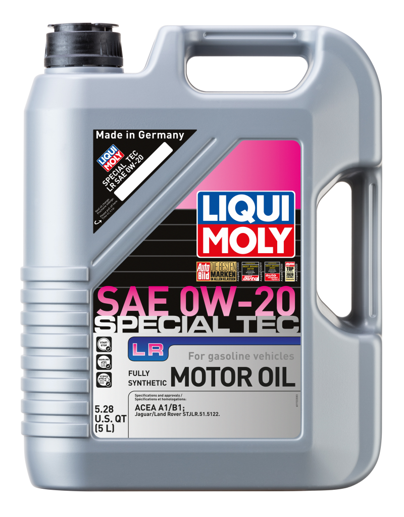 LIQUI MOLY 5L Special Tec LR Motor Oil SAE 0W20.