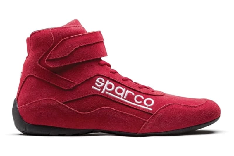 Sparco Shoe Race 2 Size 10.5 - Red.