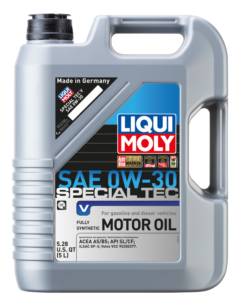 LIQUI MOLY 5L Special Tec V Motor Oil SAE 0W30.