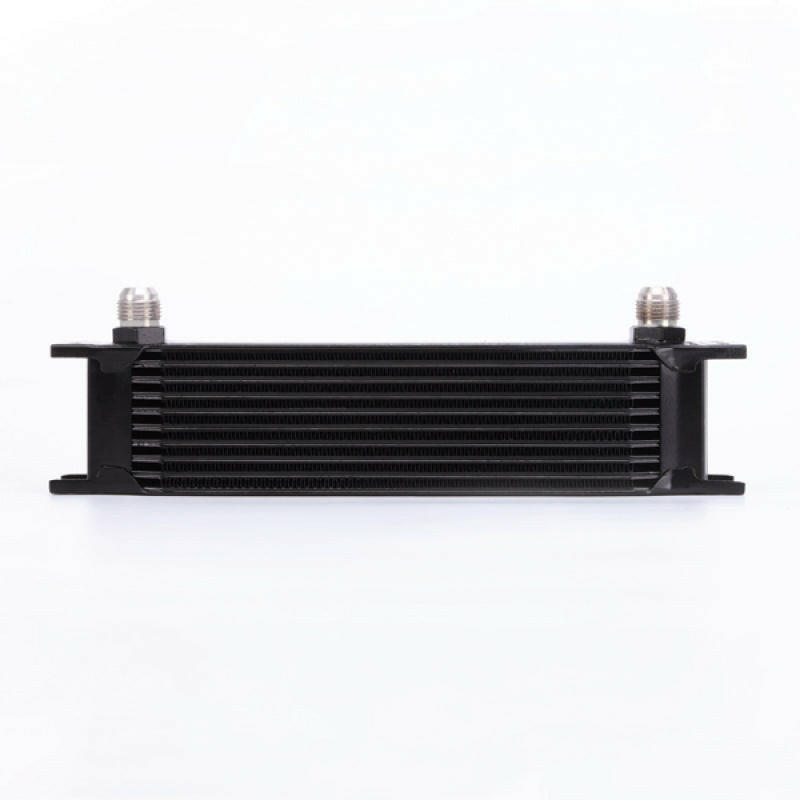 Mishimoto Universal 10 Row Oil Cooler - Black.