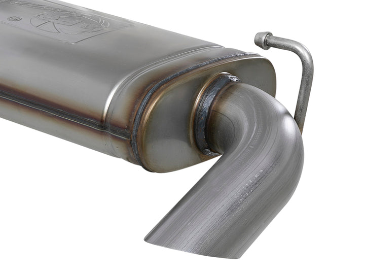 aFe MACH Force-Xp Hi-Tuck 3in 409 SS 18-20 Jeep Wrangler JL 2.0/3.6 Axle-Back Exhaust.