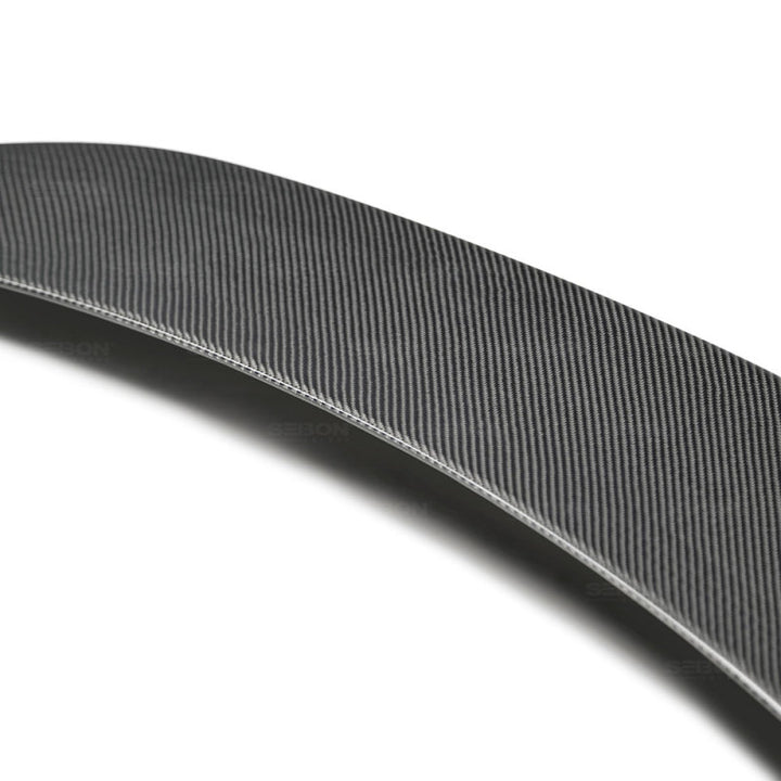 Seibon 15-17 Lexus RC F OEM Style Carbon Fiber Rear Spoiler.