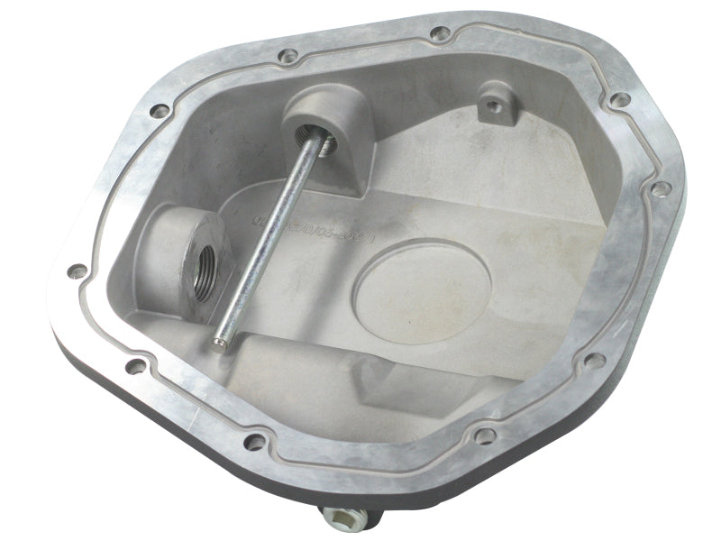 aFe Power Front Differential Cover 5/94-12 Ford Diesel Trucks V8 7.3/6.0/6.4/6.7L (td) Machined Fins.