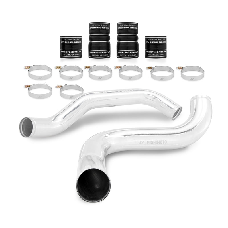 Mishimoto 99-03 Ford 7.3L Powerstroke PSD Intercooler Pipe/Boot Kit - Polished.