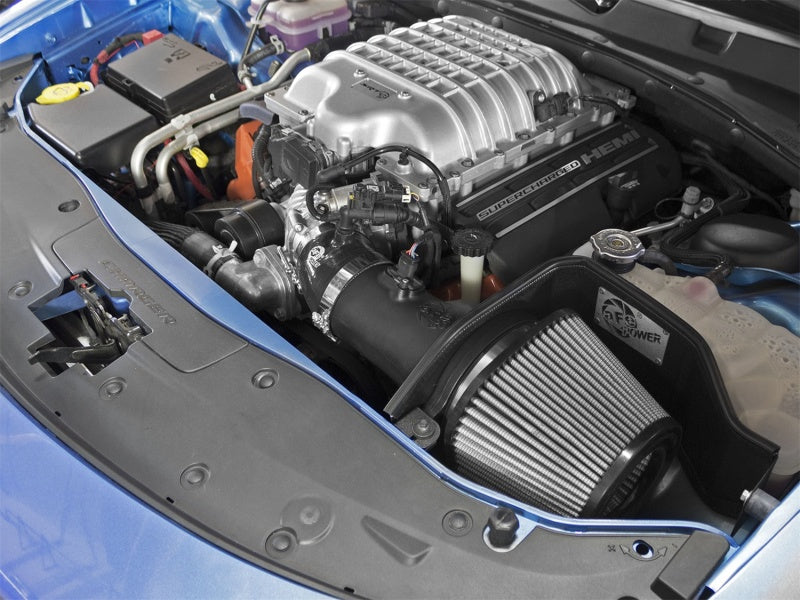aFe MagnumFORCE Intakes Stage-2 PDS AIS 15-16 Dodge Challenger SRT Hellcat 6.2L V8 (sc).