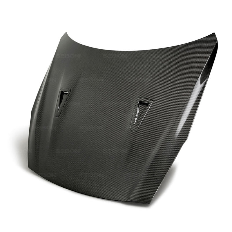 Seibon 17-18 Nissan GT-R OEM Style Carbon Fiber Hood.