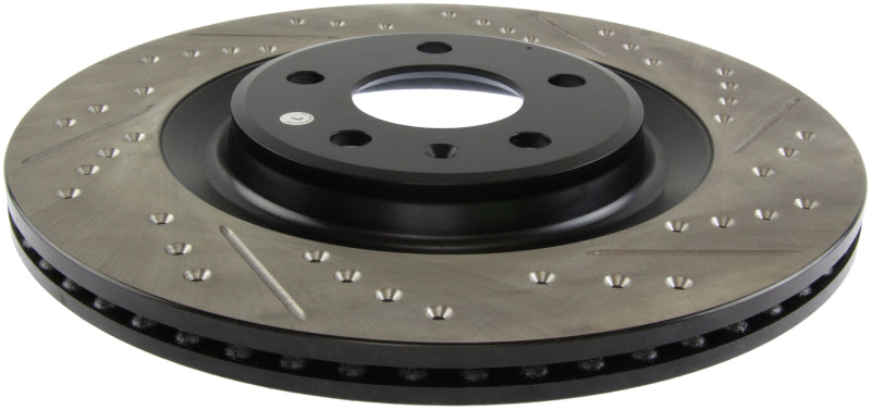 StopTech Slotted & Drilled Sport Brake Rotor.