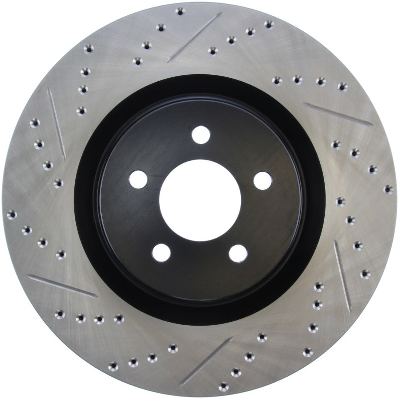 StopTech Slotted & Drilled Sport Brake Rotor.