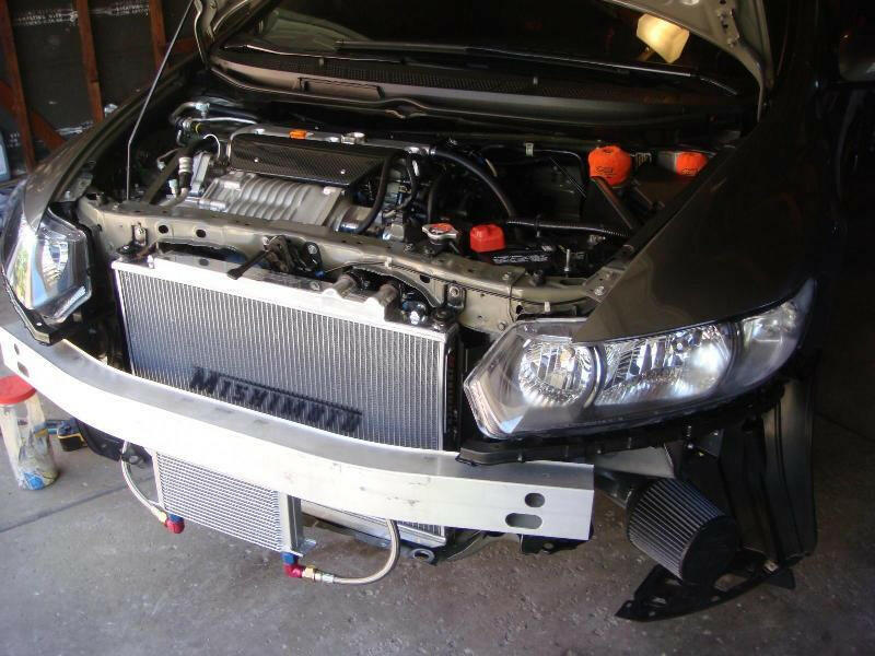 Mishimoto 06+ Honda Civic SI Manual Aluminum Radiator.