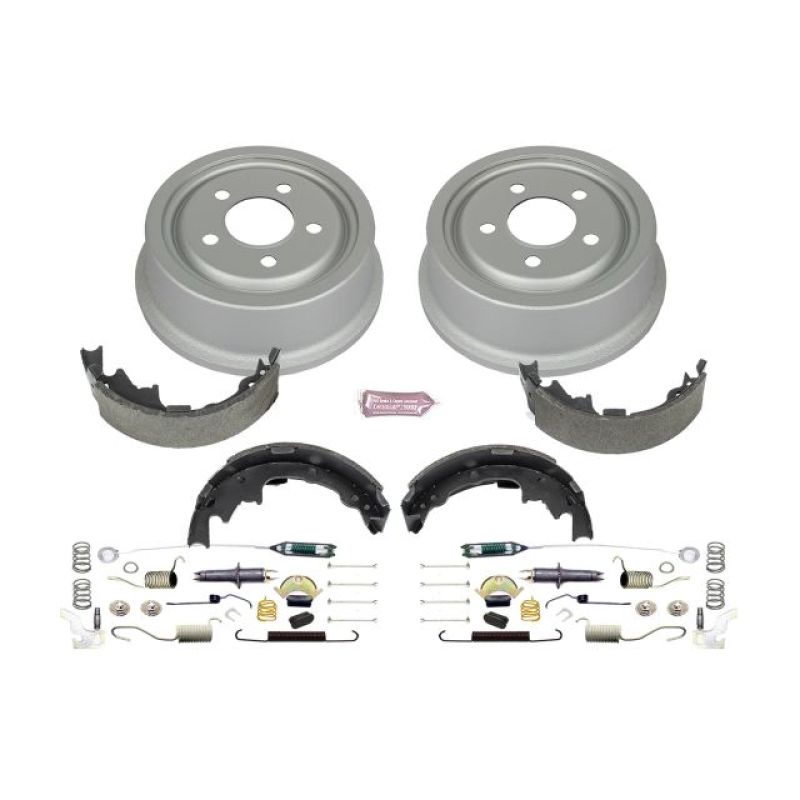 Power Stop 01-06 Jeep Wrangler Rear Autospecialty Drum Kit.