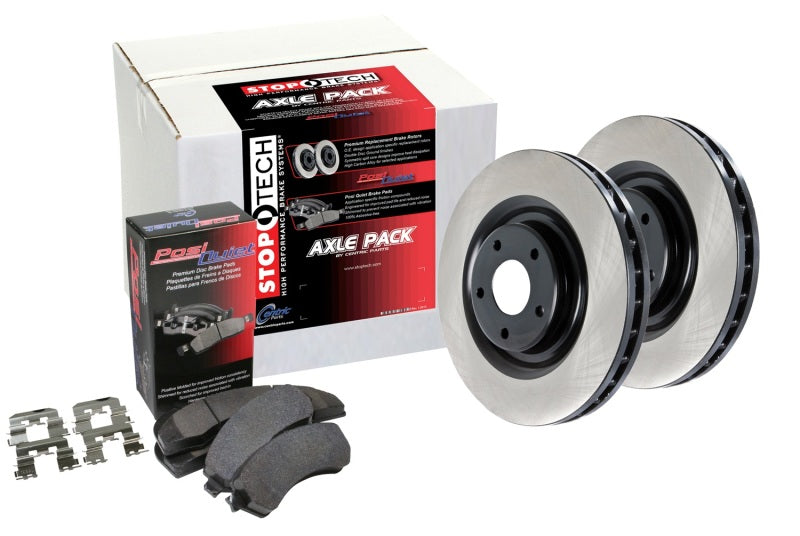 Centric OE Coated Front & Rear Brake Kit (4 Wheel).