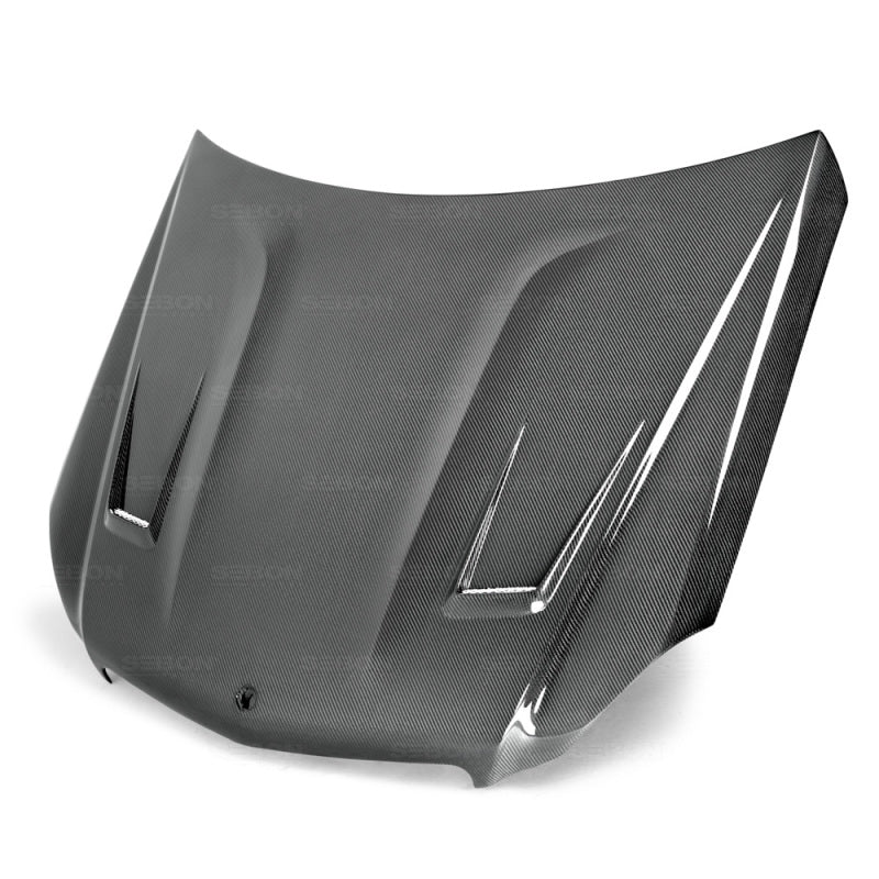 Seibon 12-14 Mercedes C-Class GT Style Carbon Fiber Hood.