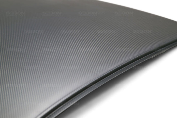 Seibon 2016 Honda Civic Coupe Dry Carbon Roof Replacement (Dry Carbon Products are Matte Finish).