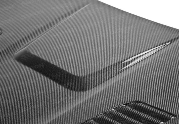 Seibon 10-13 BMW 5 Series and M5 Series (F10) GTR-Style Carbon Fiber Hood.