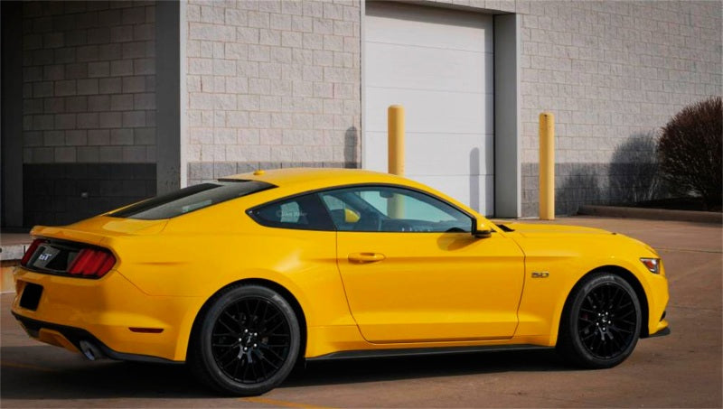 Corsa 2015 Ford Mustang GT 5.0 3in Cat Back Exhaust, Polish Dual 4.5in Tip (Xtreme).