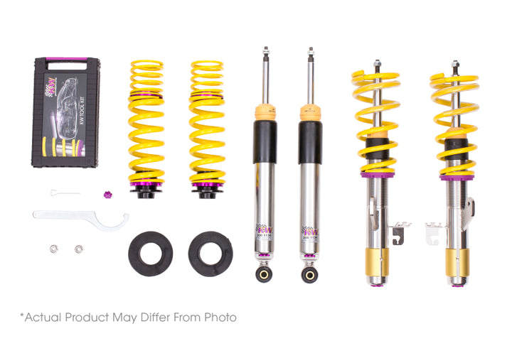 KW Coilover Kit V3 Audi R8 (42); all models; all engines; w/ magnetic ride.