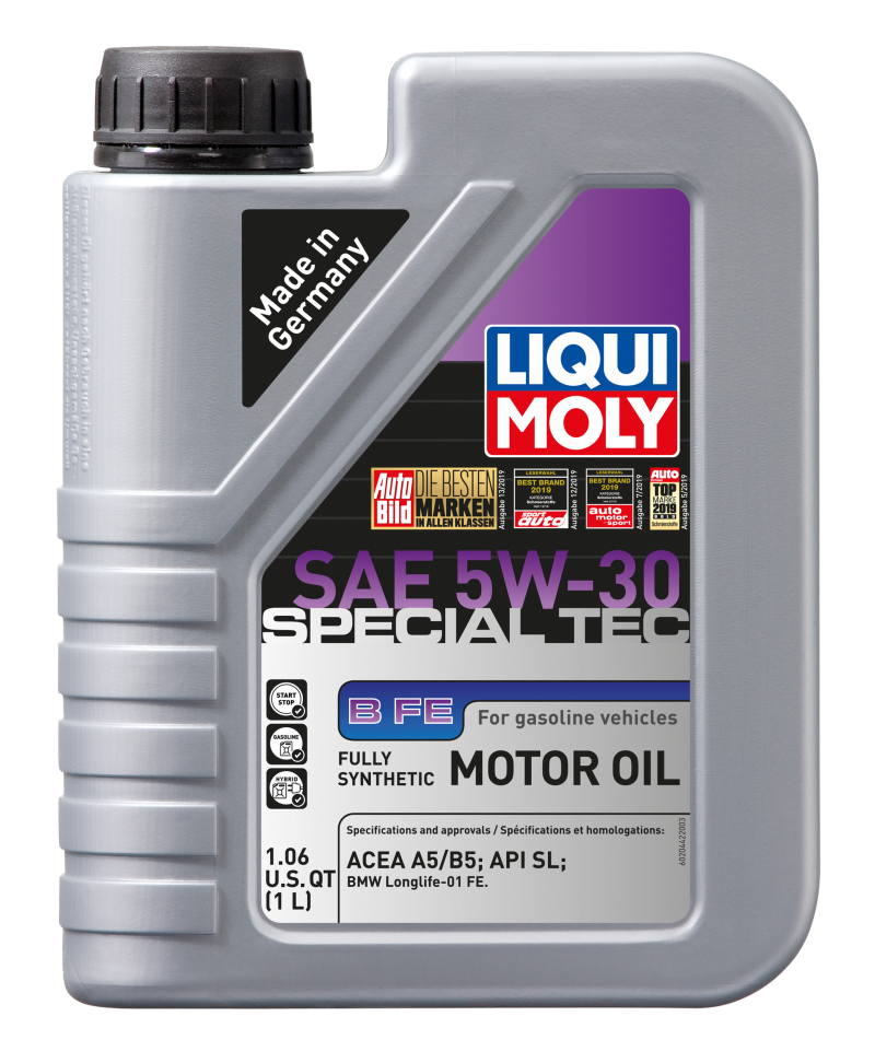 LIQUI MOLY 1L Special Tec B FE Motor Oil SAE 5W30.