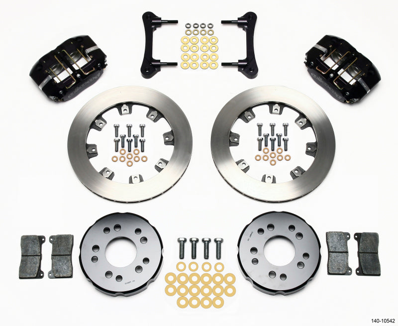 Wilwood Dynapro Radial Front Drag Kit 11.75in Vented 2005-2014 Mustang.