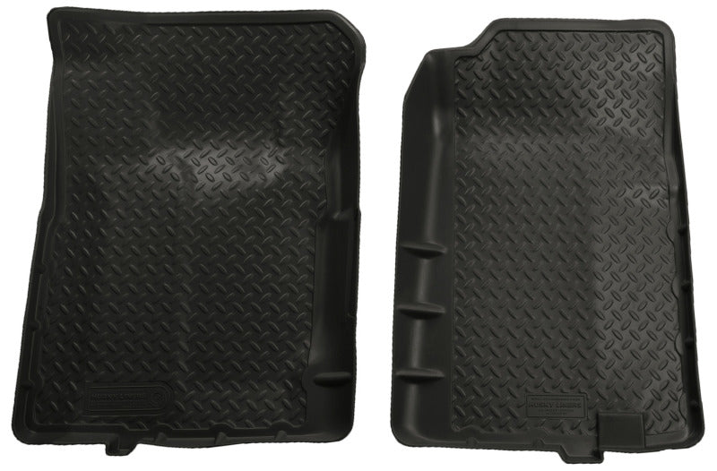 Husky Liners 92-94 Chevy Blazer/GMC Yukon Full Size (2DR) Classic Style Black Floor Liners.