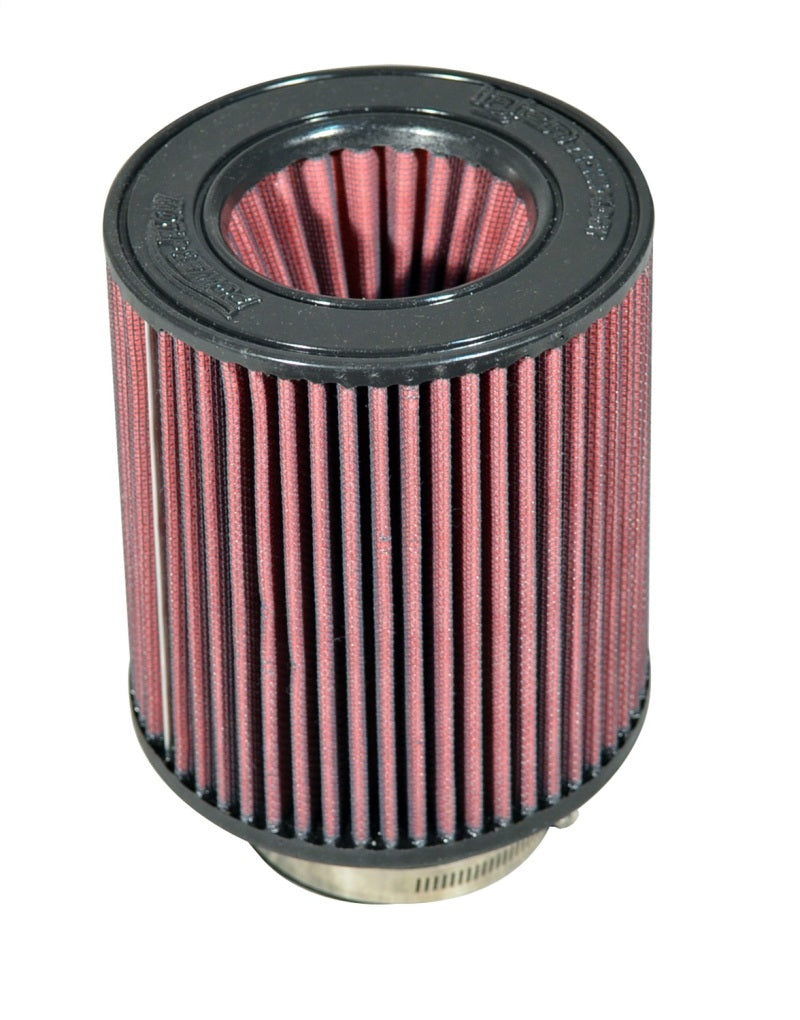 Injen High Performance Air Filter - 3 1/2 Black Oiled Filter 6  Base / 6 7/8 Tall / 5 1/2 Top.