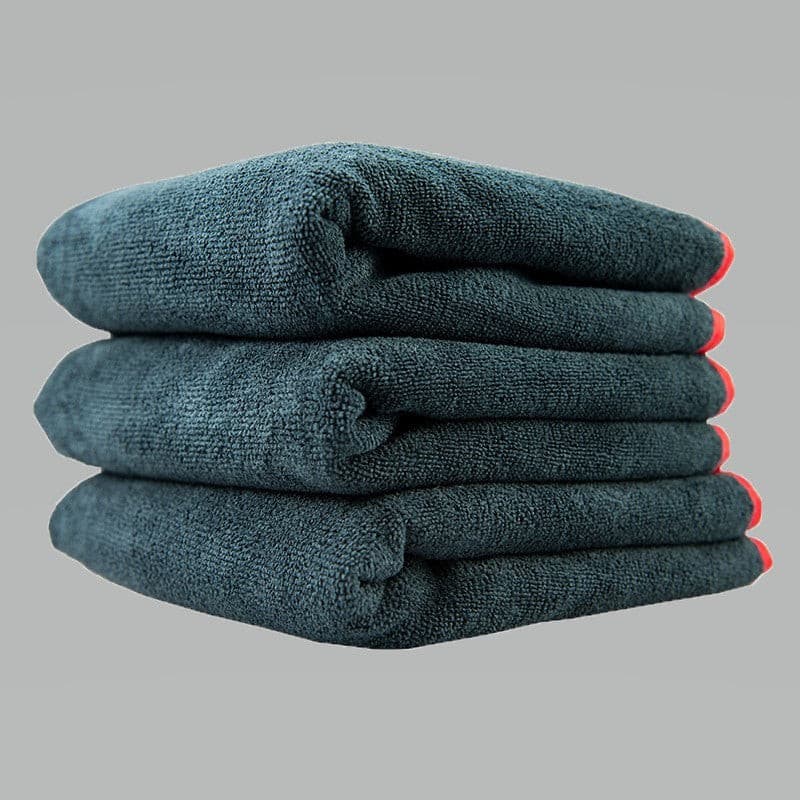 Chemical Guys Premium Red-Line Microfiber Towel - 16in x 16in - 3 Pack.