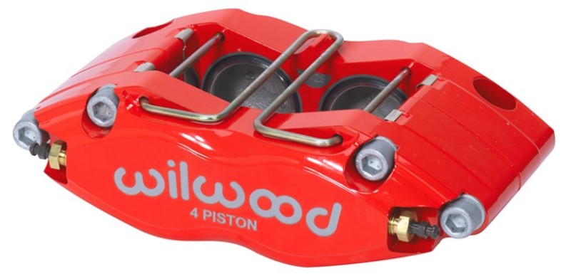 Wilwood Caliper- DPR-DS - Red 1.25in Piston .38/.500in Rotor - Dust Seal.