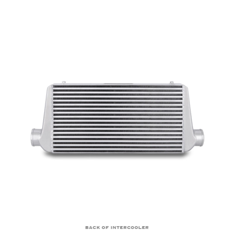 Mishimoto Universal Silver R Line Intercooler Overall Size: 31x12x4 Core Size: 24x12x4 Inlet / Outle.