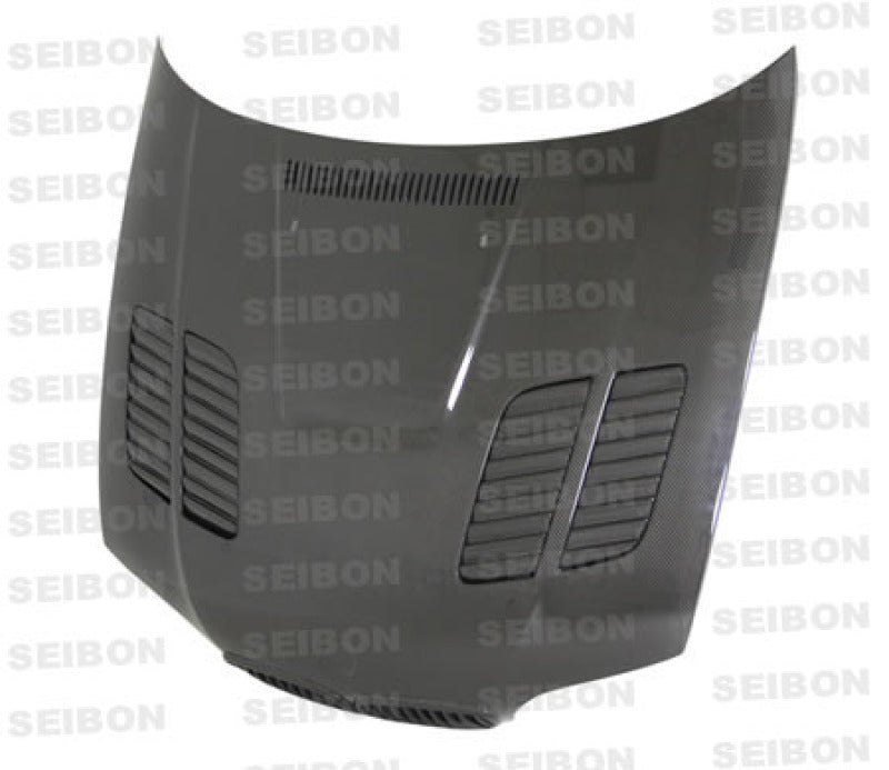 Seibon 02-05 BMW E46 2dr GTR-Style Carbon Fiber Hood.