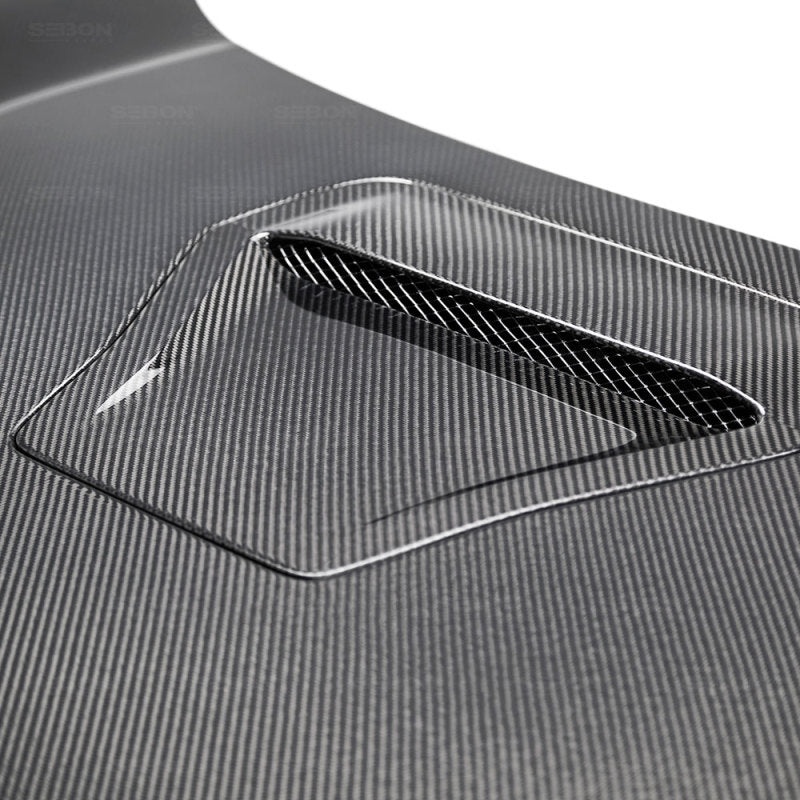 Seibon 2017 Honda Civic Type R OEM Carbon Fiber Hood.