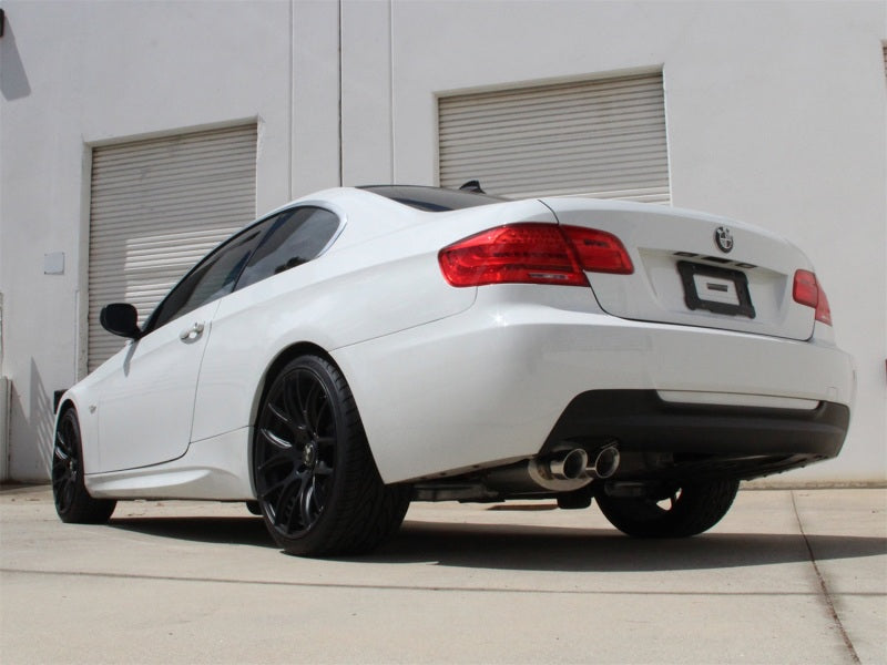 aFe MACHForce Exhaust Cat-Back SS-304 w/ Polished Tips 07-13 BMW 328i (E92/93) L6 3.0L Non-Turbo.