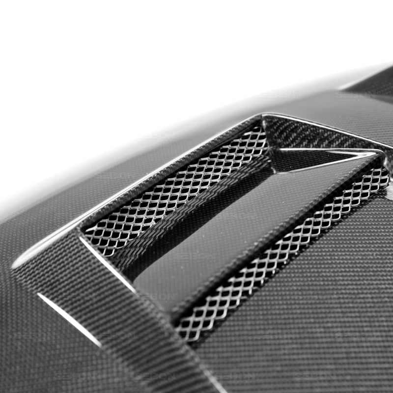 Seibon 15-20 Volkswagen Golf MK7 DV-Style Carbon Fiber Hood.