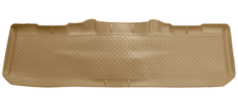 Husky Liners 99-07 Ford F-250-F-550 Super Duty Crew Cab Classic Style 2nd Row Tan Floor Liners.