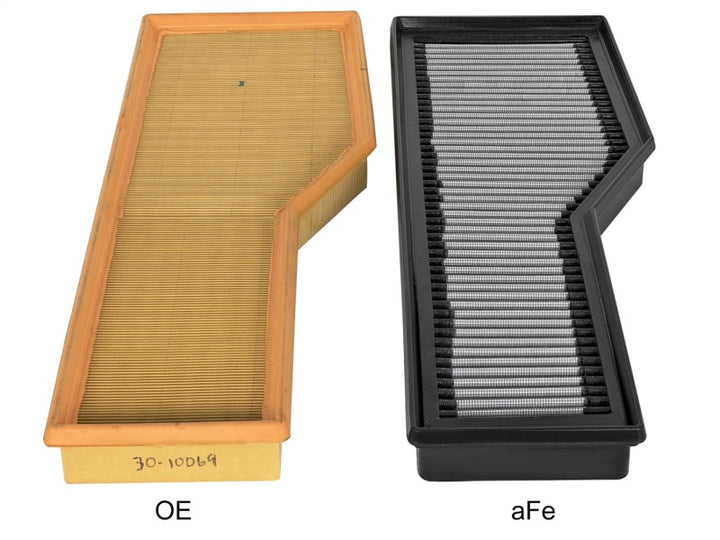 aFe Magnum FLOW Pro DRY S OE Replacement Filter 04-08 Porsche 911 Carrera (997) H6 3.6L.