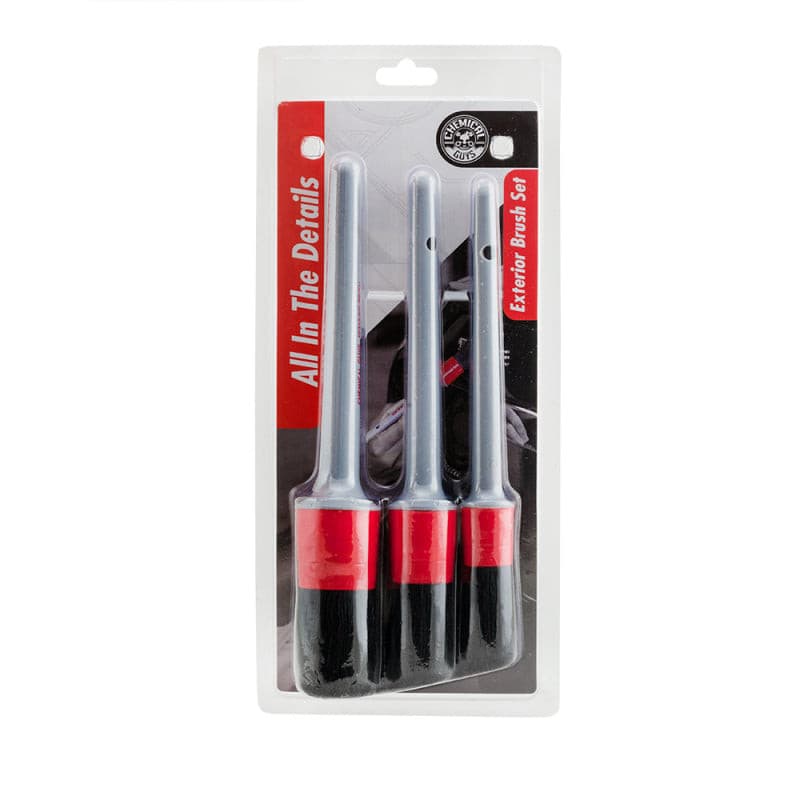 Chemical Guys Exterior Detailing Brushes - 3 Pack.
