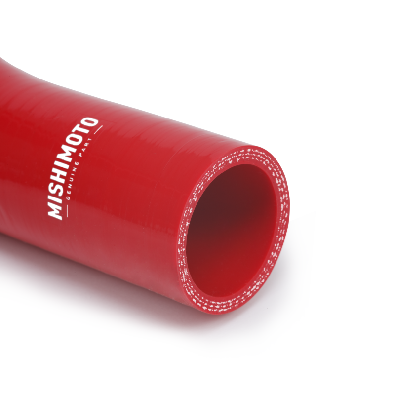 Mishimoto 2012+ Jeep Wrangler 6cyl Red Silicone Hose Kit.