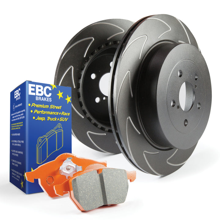 EBC S7 Kits Orangestuff Pads and BSD Rotors.