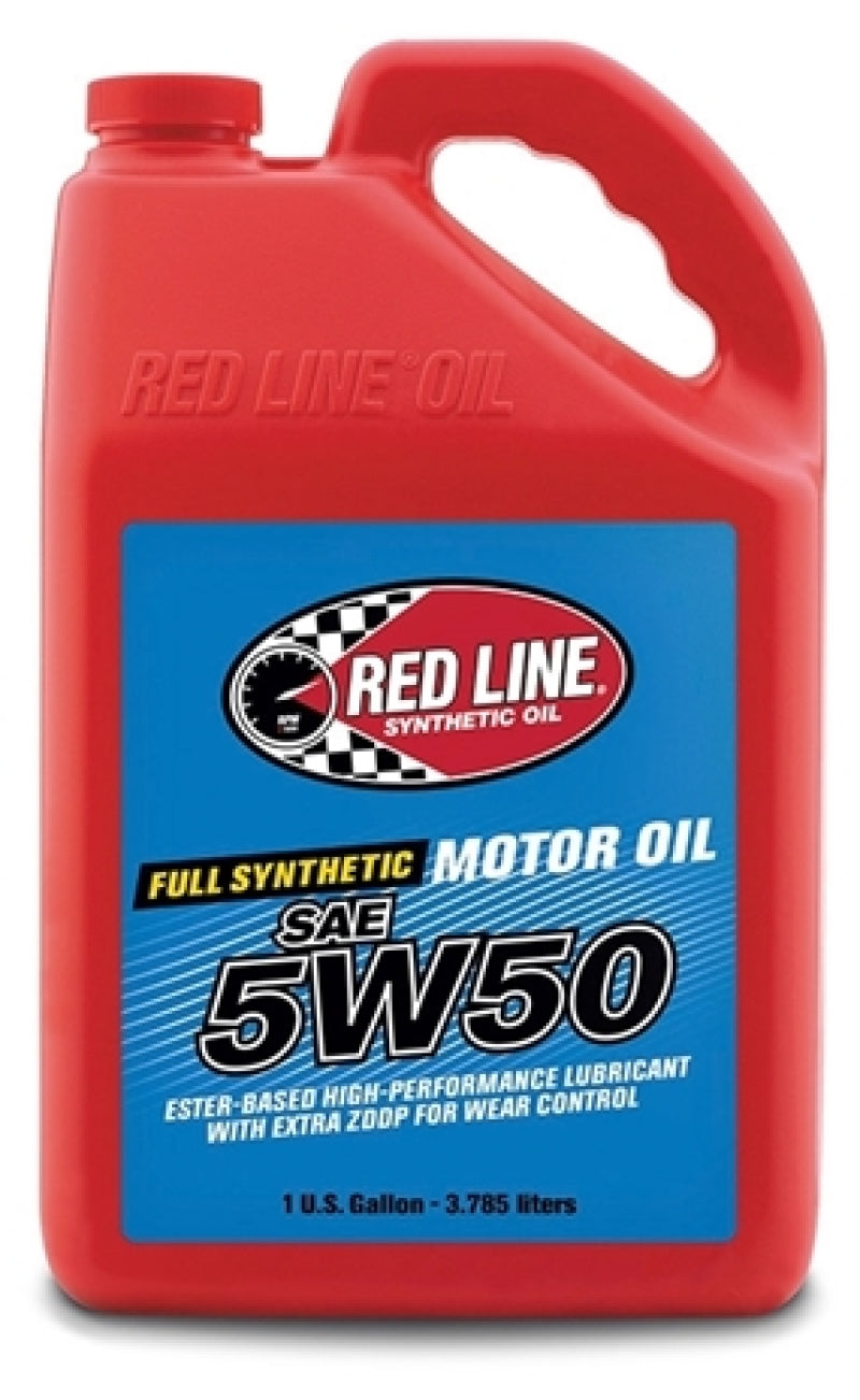 Red Line 5W50 Motor Oil - Gallon.