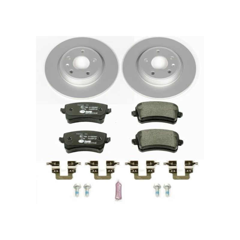 Power Stop 09-16 Audi A4 Rear Euro-Stop Brake Kit.