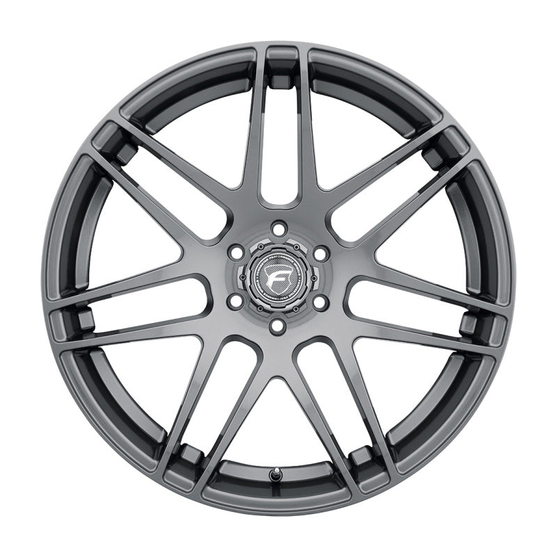 Forgestar X14 22x10 / 6x135 BP / ET30 / 6.7in BS Gloss Anthracite Wheel.