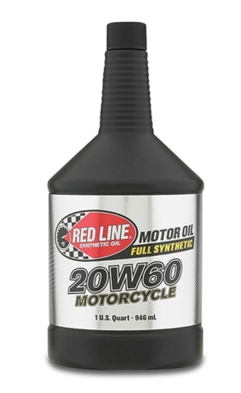 Red Line 20W60 Motorcycle Oil - Quart.