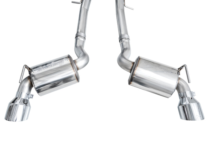 AWE 2023 Nissan Z RZ34 RWD Touring Edition Catback Exhaust System w/ Chrome Silver Tips.